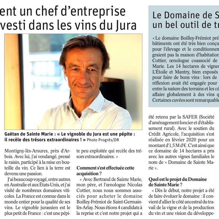Article gaëtan leprogrès 151122